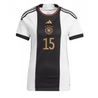Tyskland Niklas Sule #15 Replika Hemmatröja Dam VM 2022 Kortärmad